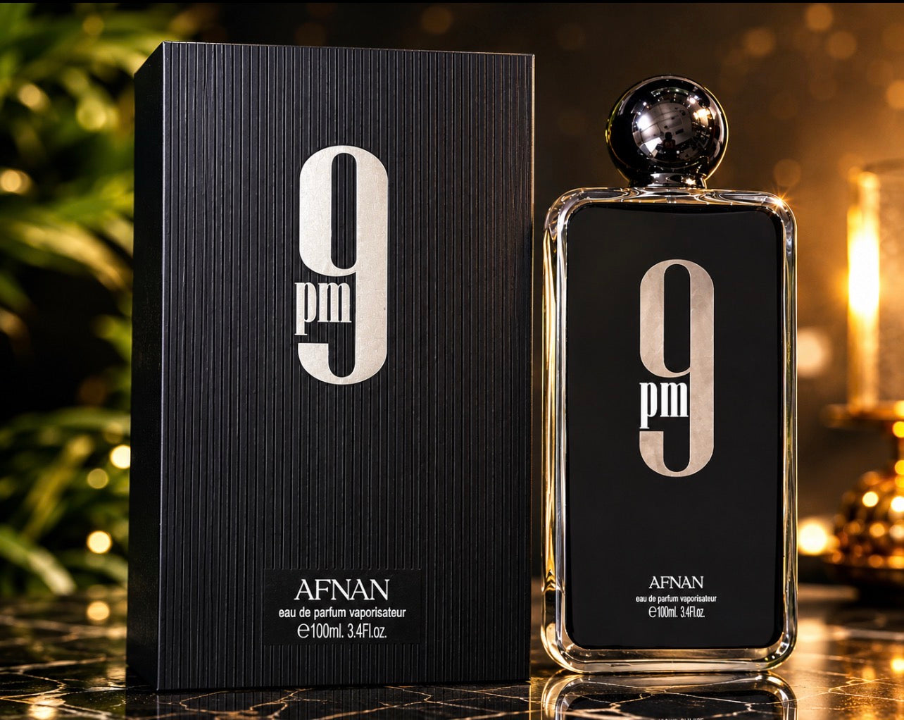 9 PM – Afnan – Eau de Parfum       –100 ml (3.4 FL. OZ.)