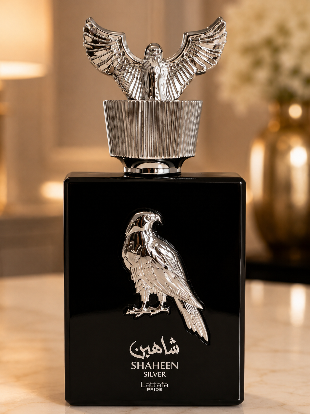 Shaheen Silver de la colección Pride de la casa Lattafa