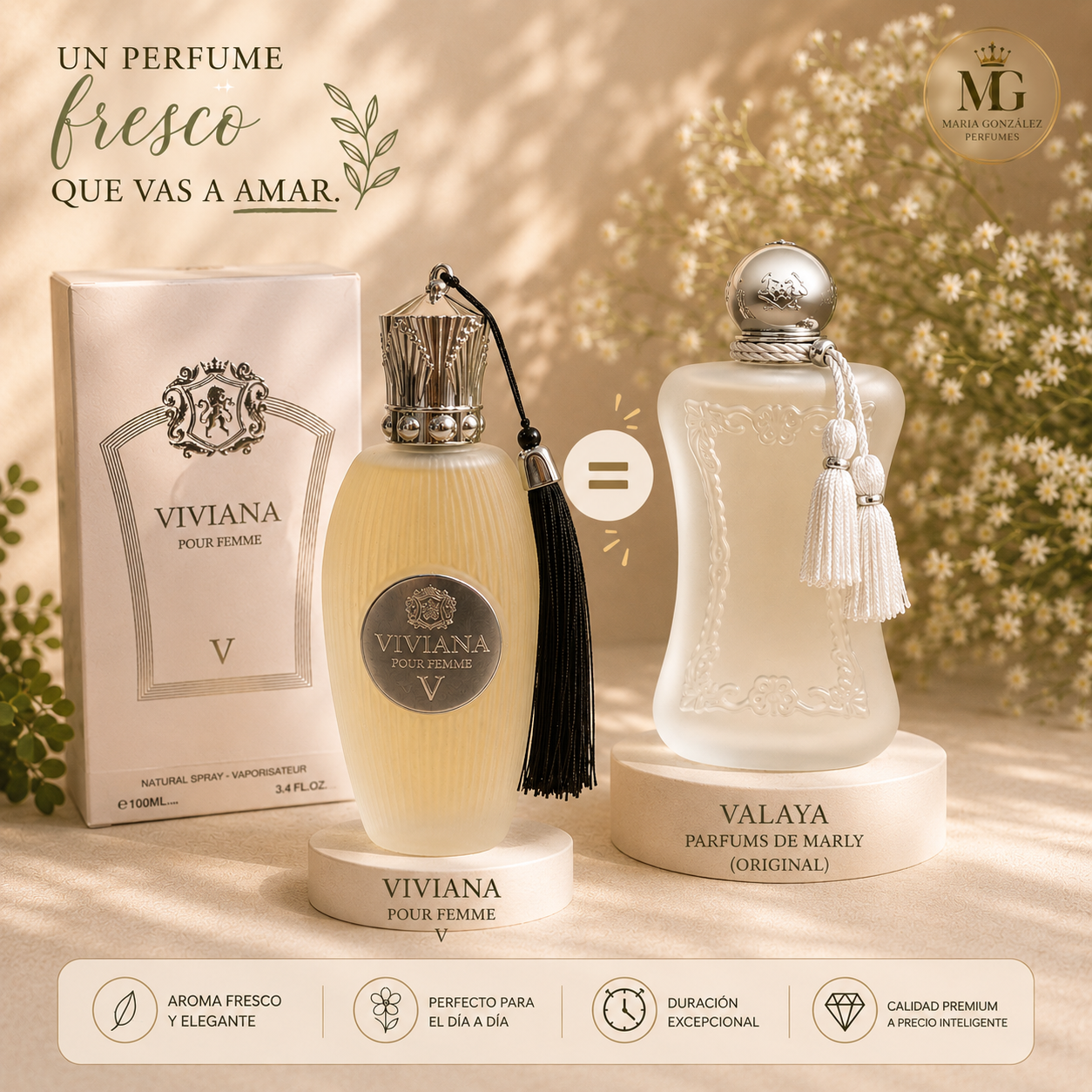 Viviana Pour Femme by Vurv Eau de Parfum 100 ml