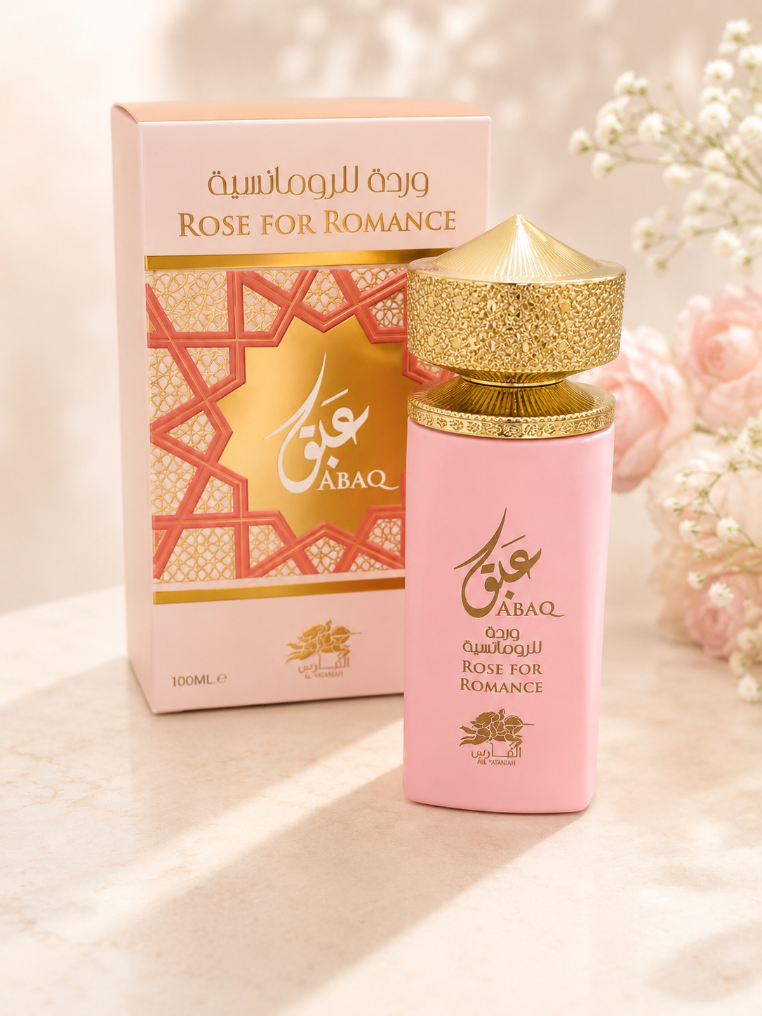Abaq Rose For Romance Eau de Parfum 100 ml (3.4 FL. OZ.)